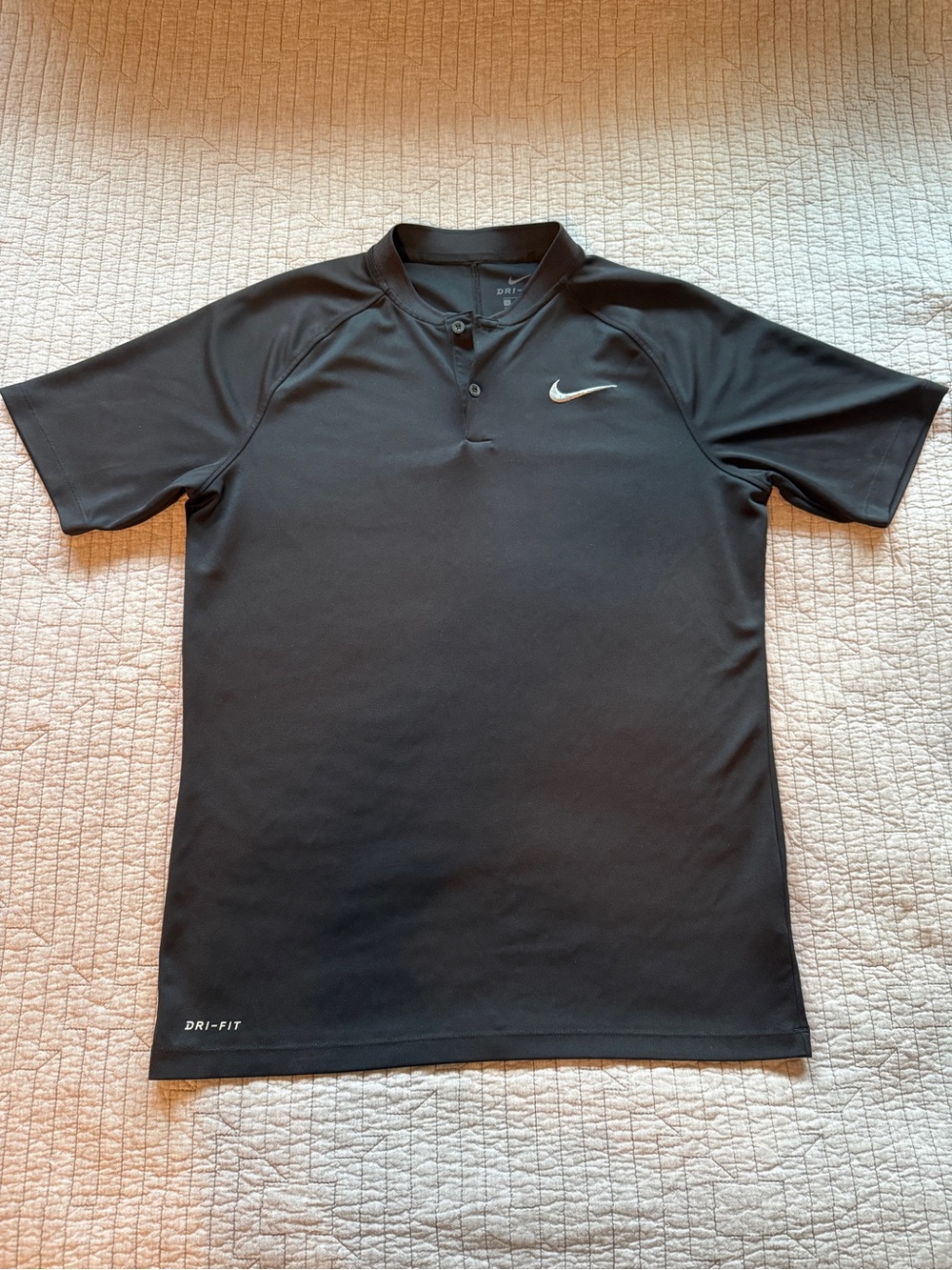 Nike Dri-FIT Golf Polo Shirt Black Men’s Small Short Sleeve